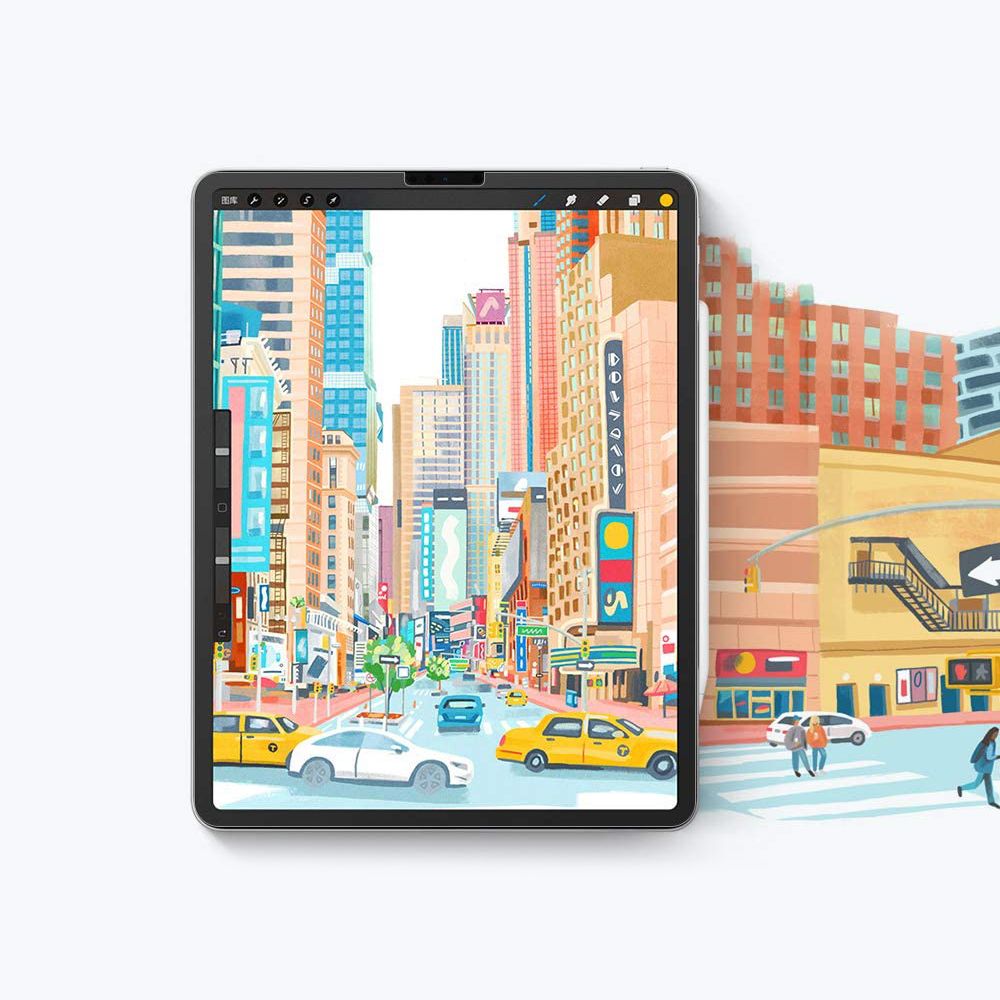 Szko hartowane Folia Ochronna Hofi Paper Pro+ 2-pack Matte przeroczyste APPLE iPad 10.9 2022 / 4