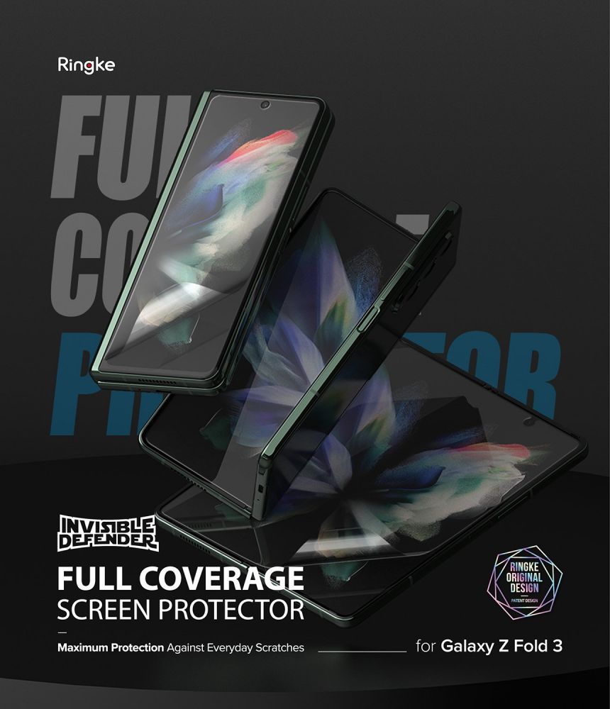 Szko hartowane Folia Ochronna Ringke Id Set Galaxy  SAMSUNG Galaxy Z Fold 3 / 2