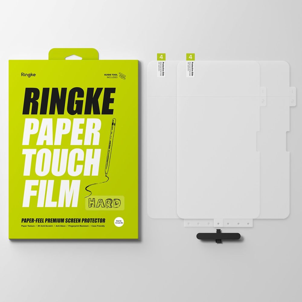 Szko hartowane Folia Ochronna Ringke Paper Touch 2-pack przeroczyste APPLE Ipad Air 13 2024 / 6