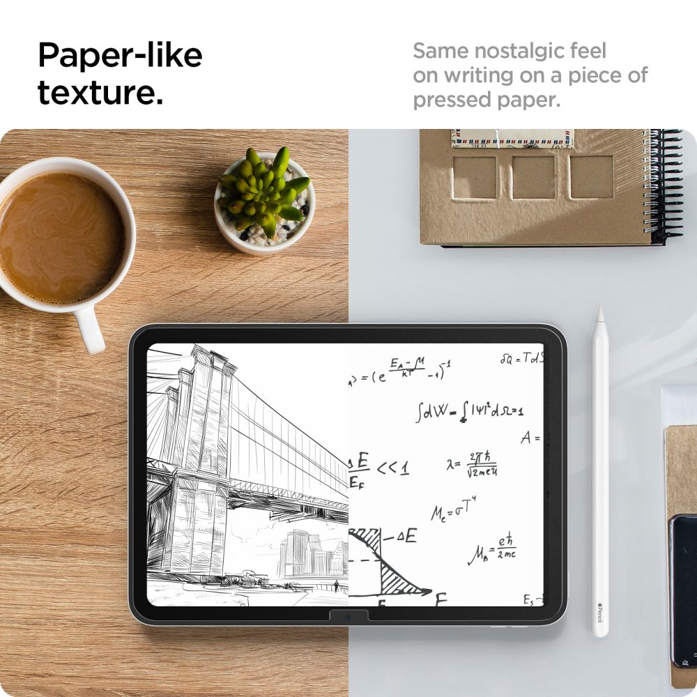 Folia ochronna Folia Ochronna Spigen Paper Touch Pro Matte przeroczyste APPLE iPad 10.9 2022 / 5
