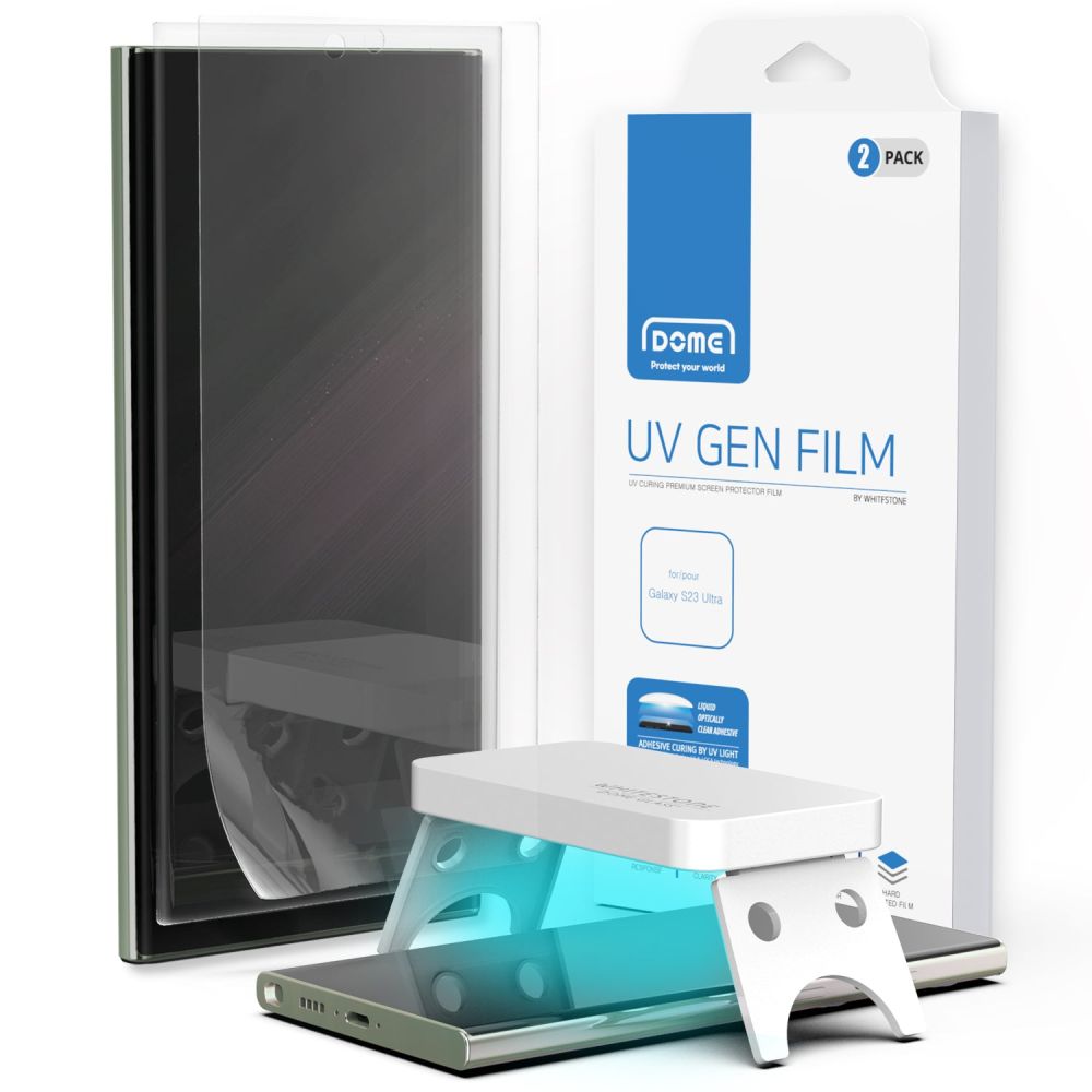 Folia ochronna Folia Ochronna Whitestone Dome Uv Gen Film 2-pack przeroczyste SAMSUNG Galaxy S23 Ultra