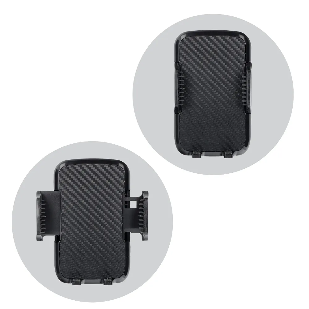 Uchwyt samochodowy Forcell CARBON HT1 na szyby czarny Xiaomi Mi 9 Lite / 5
