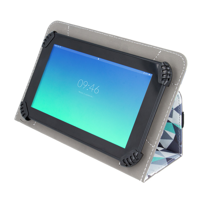 Pokrowiec etui Uniwersalne Geometric SAMSUNG SM-T235 Galaxy Tab 4 LTE 7cali / 3