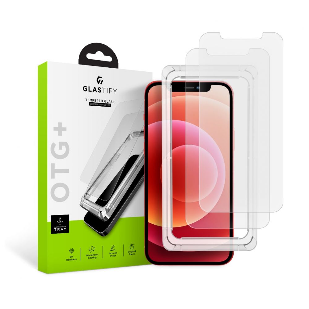 Szko hartowane GlasTIFY OTG+ 2-pack APPLE iPhone 12 Pro