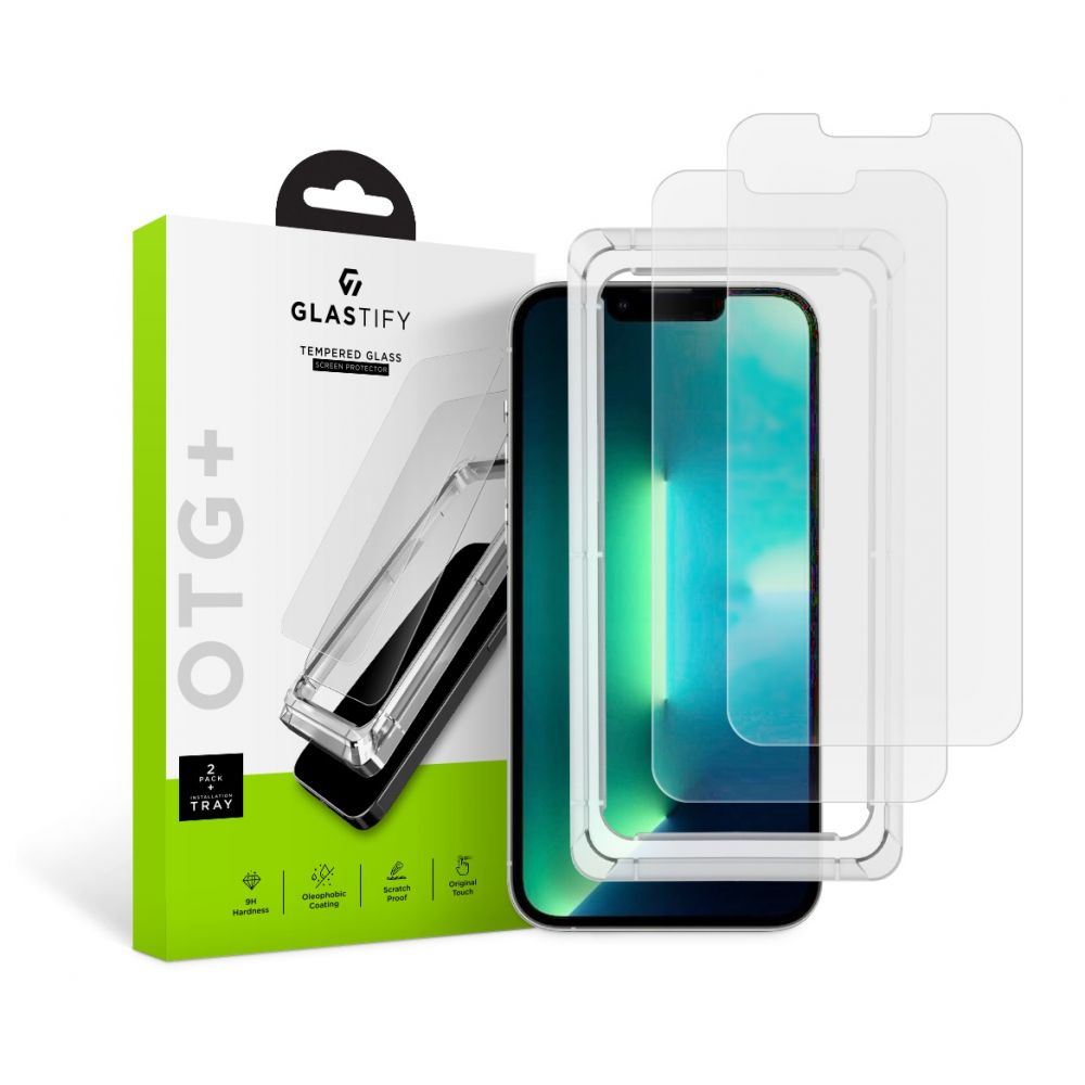 Szko hartowane GlasTIFY OTG+ 2-pack APPLE iPhone 13 Pro Max