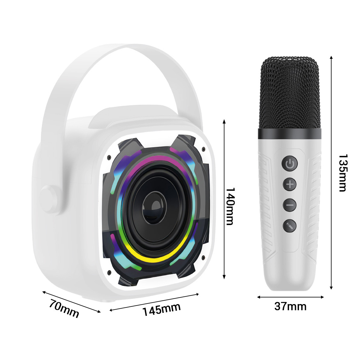 Głośnik Karaoke z 2 mikrofonami Blavec WS-08 biały SAMSUNG Galaxy A32 / 5 Głośnik Karaoke z 2 mikrofonami Blavec WS-08 biały SAMSUNG Galaxy A32 / 5