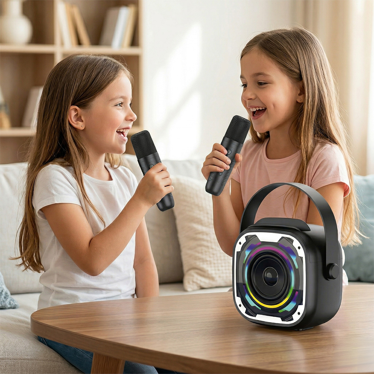 Głośnik Karaoke z 2 mikrofonami Blavec WS-08 czarny SAMSUNG Galaxy A32 / 7 Głośnik Karaoke z 2 mikrofonami Blavec WS-08 czarny SAMSUNG Galaxy A32 / 7