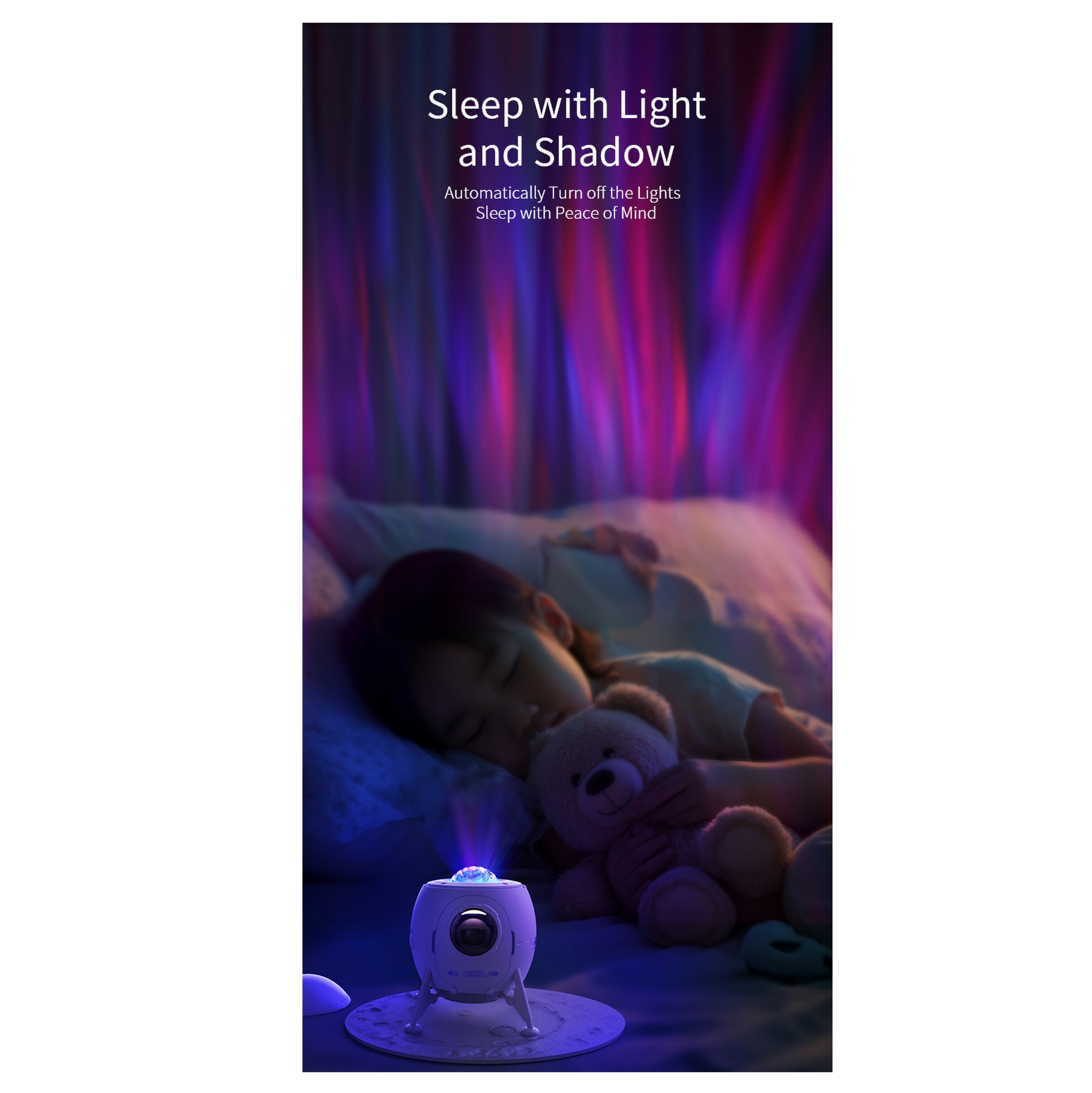 Głośnik XO CF38 Astronauta projektor LED Gwiazd Galaktyk HUAWEI Honor Holly / 8 Głośnik XO CF38 Astronauta projektor LED Gwiazd Galaktyk HUAWEI Honor Holly / 8