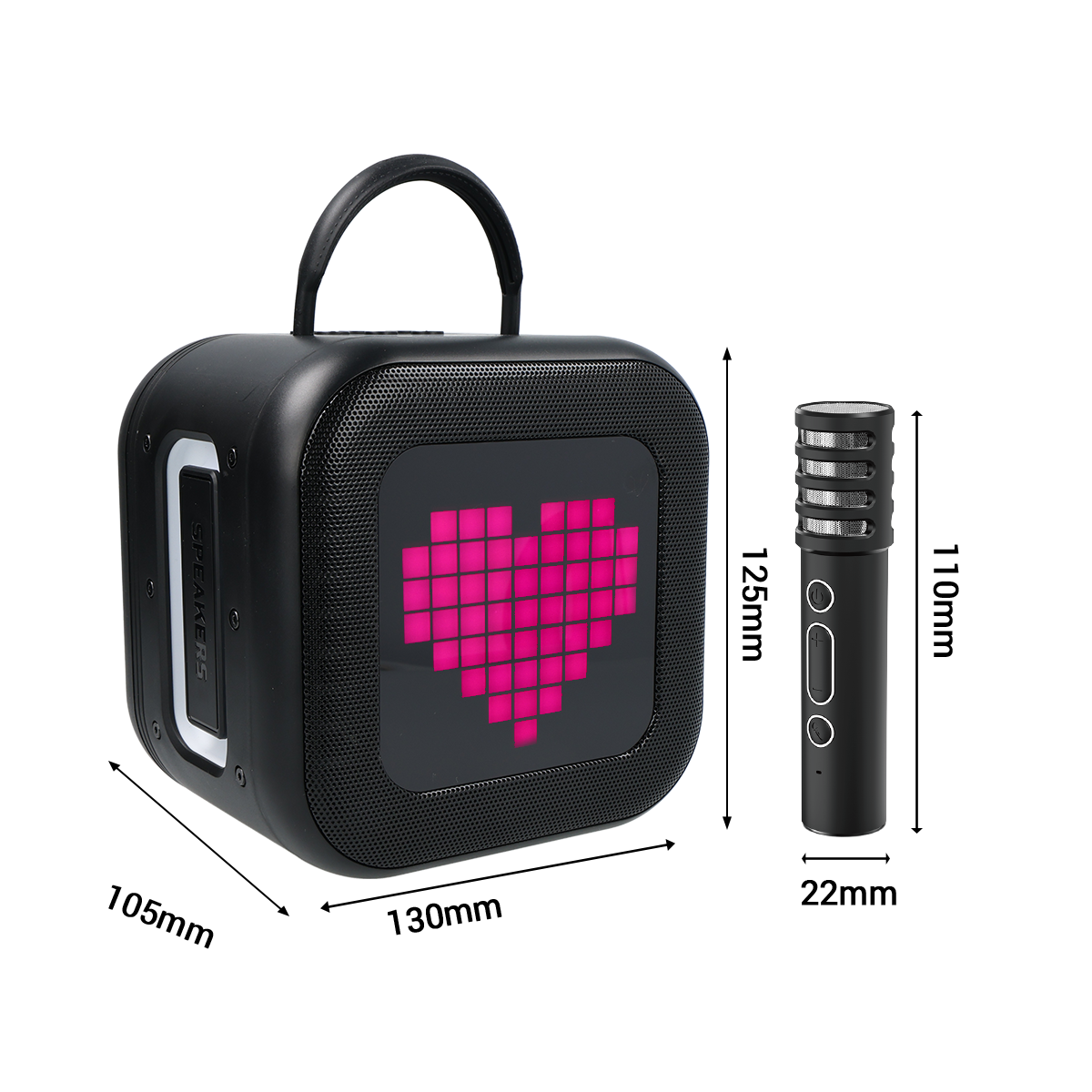 Głośnik Blavec WS-09 Karaoke Fun 10W z 2 mikrofonami czarny SAMSUNG Galaxy A32 / 2 Głośnik Blavec WS-09 Karaoke Fun 10W z 2 mikrofonami czarny SAMSUNG Galaxy A32 / 2