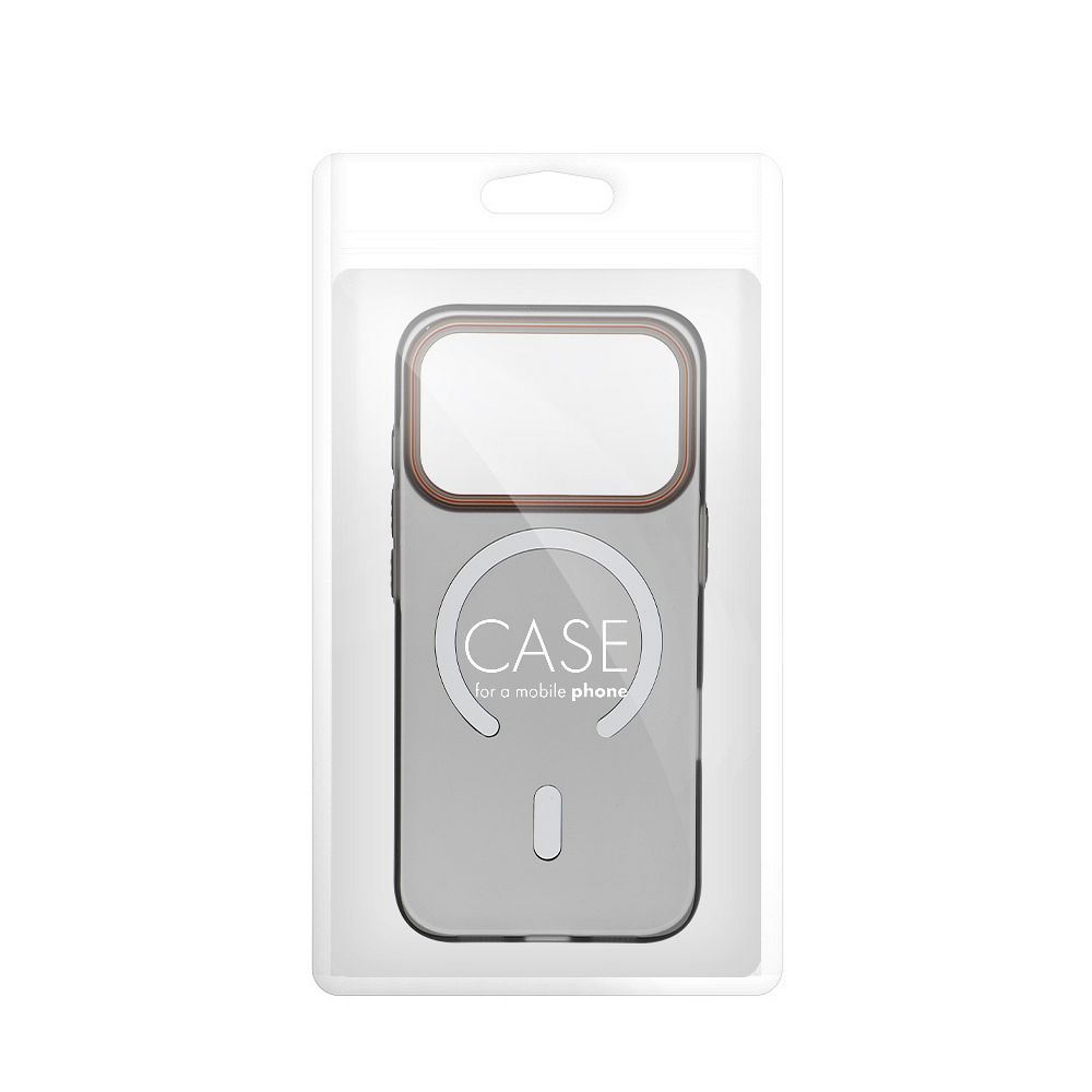 Pokrowiec Go Orange na tył MagSafe czarne APPLE iPhone 17 Pro Max / 5 Pokrowiec Go Orange na tył MagSafe czarne APPLE iPhone 17 Pro Max / 5