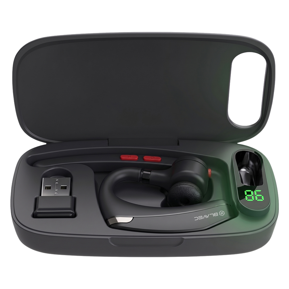 Słuchawka bluetooth Blavec Legend 5 Multipoint czarna Oppo A6 Pro 5G / 3 Słuchawka bluetooth Blavec Legend 5 Multipoint czarna Oppo A6 Pro 5G / 3