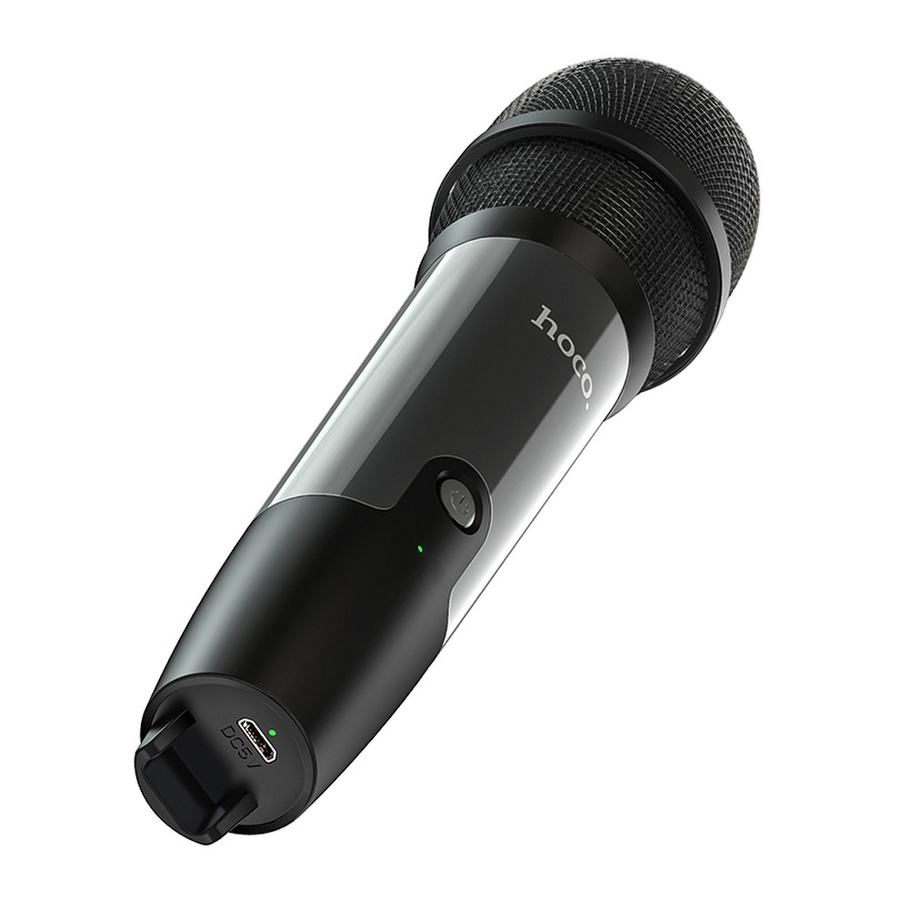 Mikrofon Hoco bluetooth + bezprzewodowy gonik z owietleniem Warm Sound BS41 Honor 90 Lite / 4