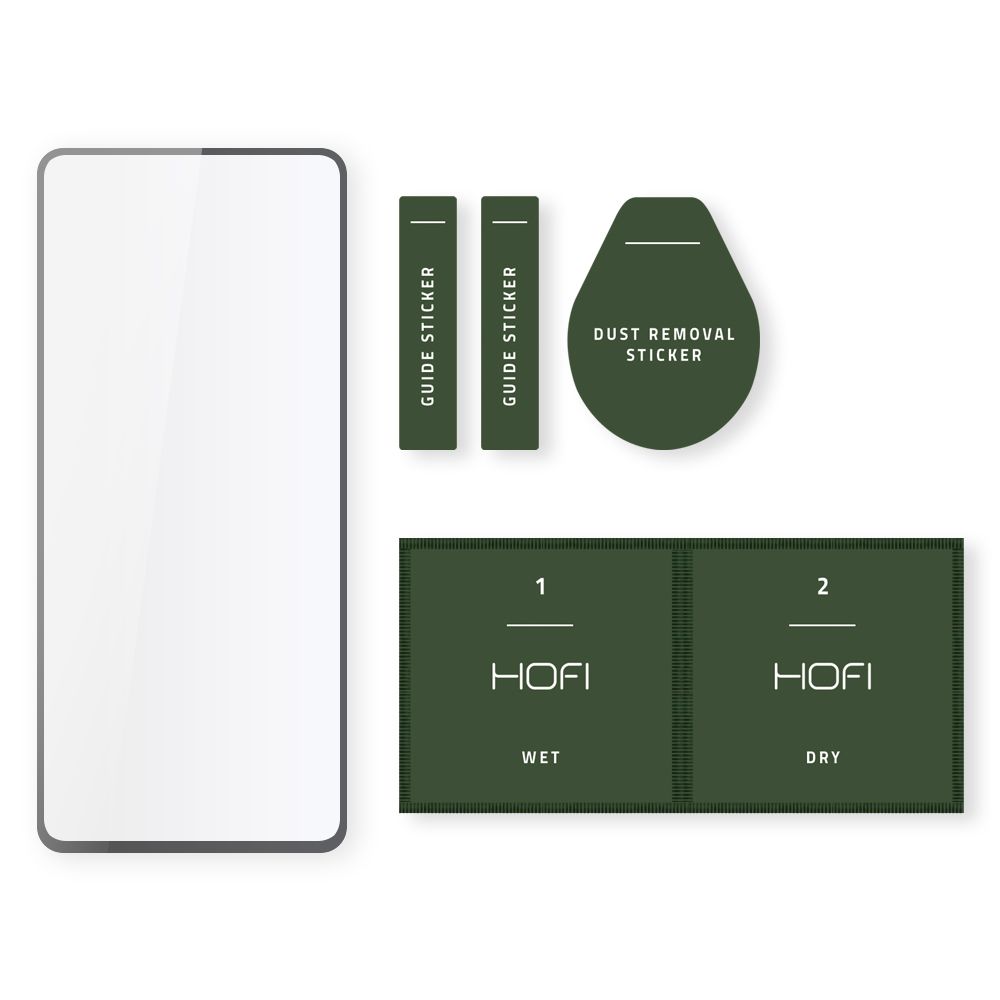 Szko hartowane Hofi Glass Pro+ czarne Xiaomi Poco X3 NFC / 2