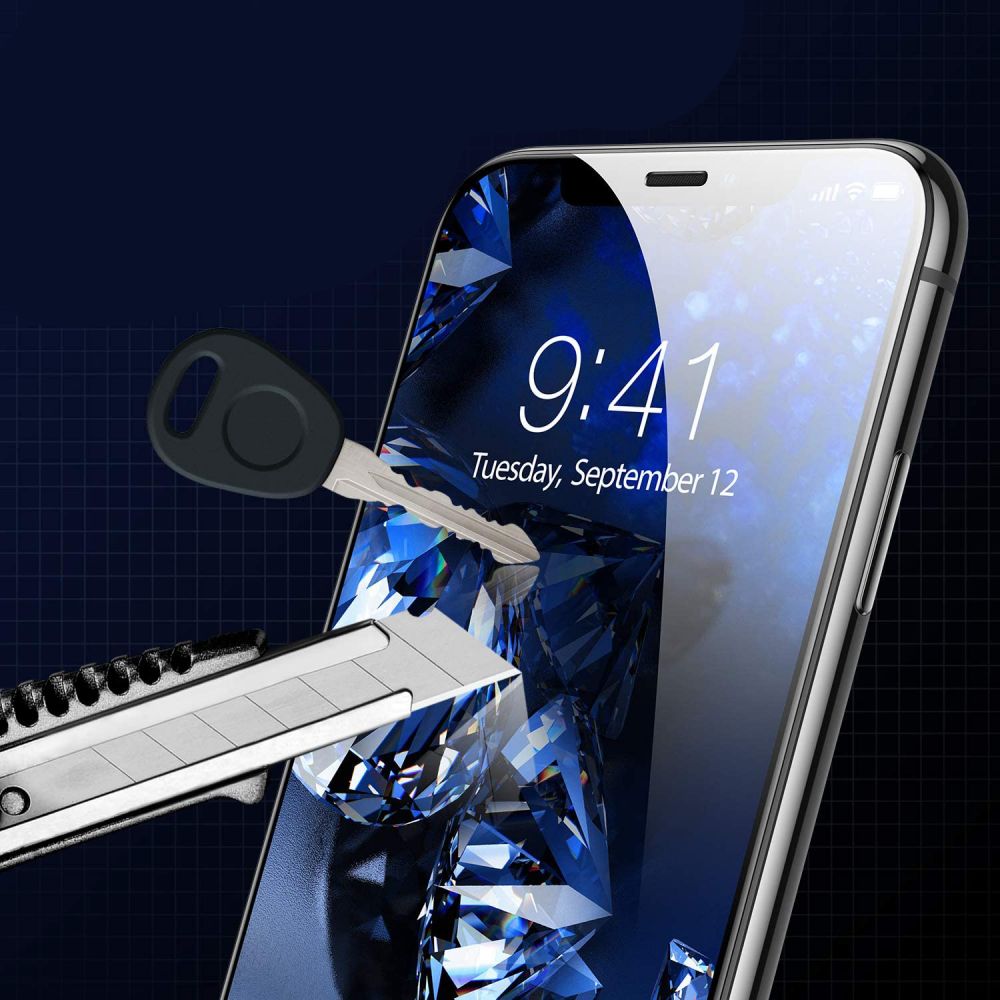Szko hartowane Hofi Glass Pro+ czarne APPLE iPhone 12 Pro / 3
