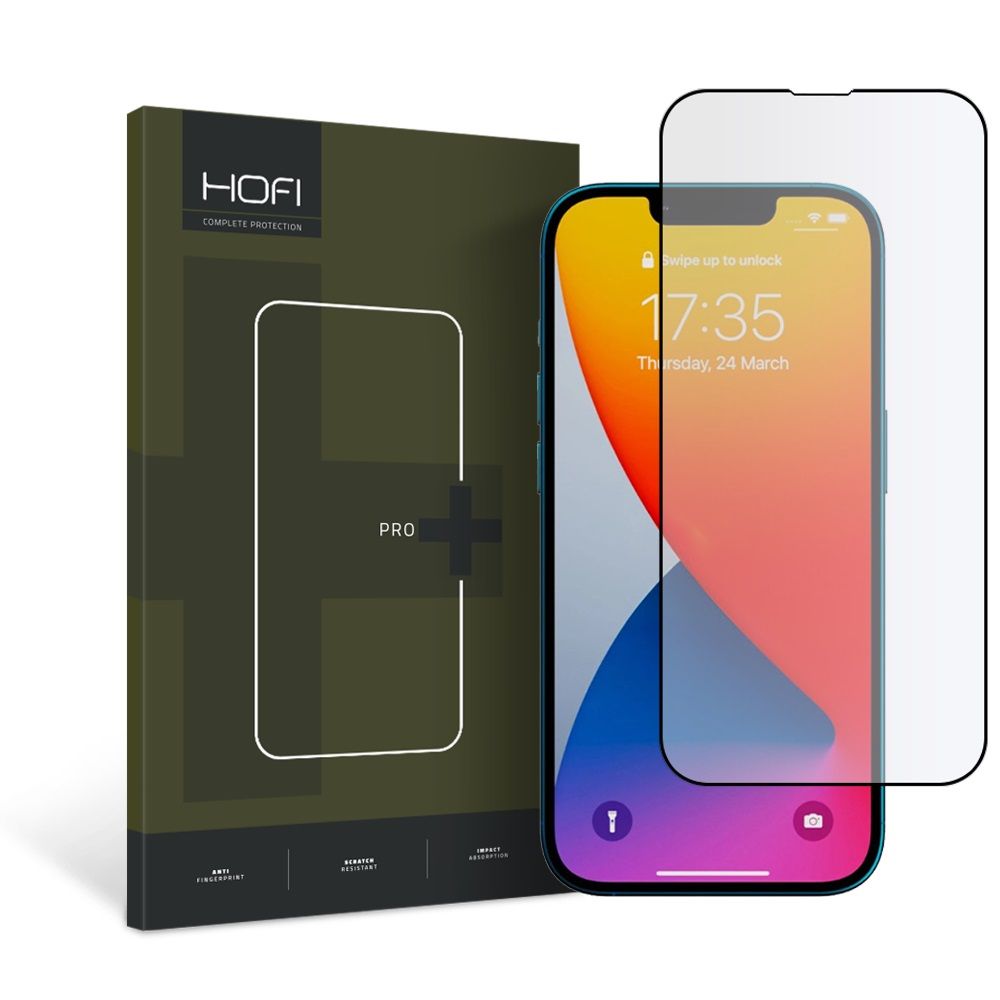 Szko hartowane Hofi Glass Pro+ / 14 Plus czarne APPLE iPhone 13 Pro