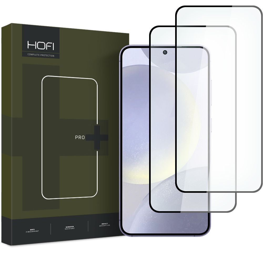 Szko hartowane Hofi Glass Pro+ 2-pack czarne SAMSUNG Galaxy S24