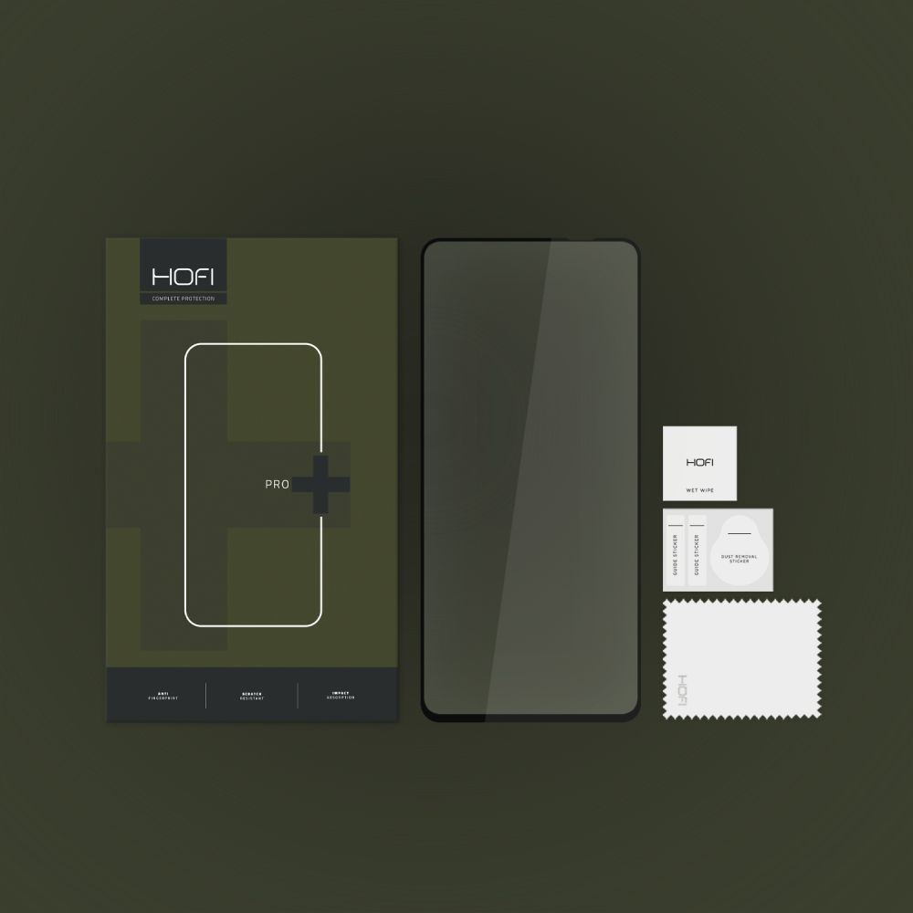 Szko hartowane Hofi Glass Pro+ czarne Oppo Reno 8T 4G / 4