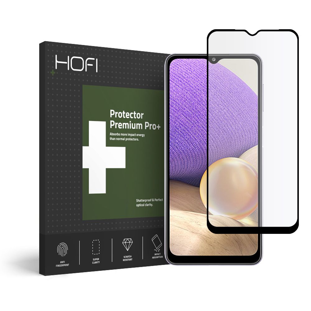 Szko hartowane Hofi Glass Pro+ czarne SAMSUNG Galaxy A32 5G