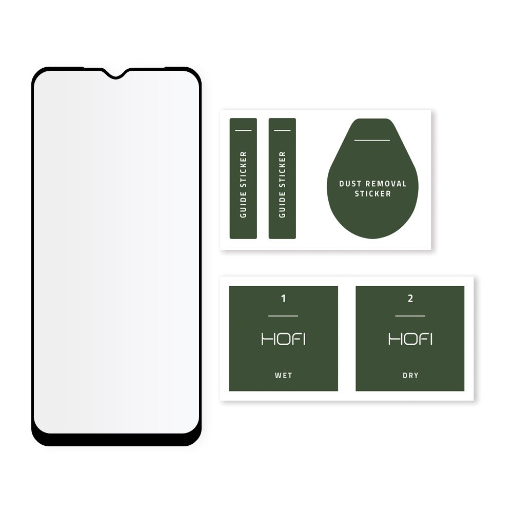 Szko hartowane Hofi Glass Pro+ czarne SAMSUNG Galaxy A32 5G / 2