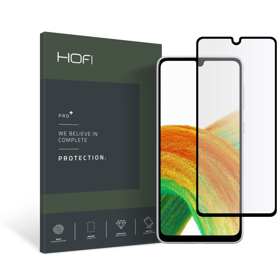 Szko hartowane Hofi Glass Pro+ czarne SAMSUNG Galaxy A33 5G