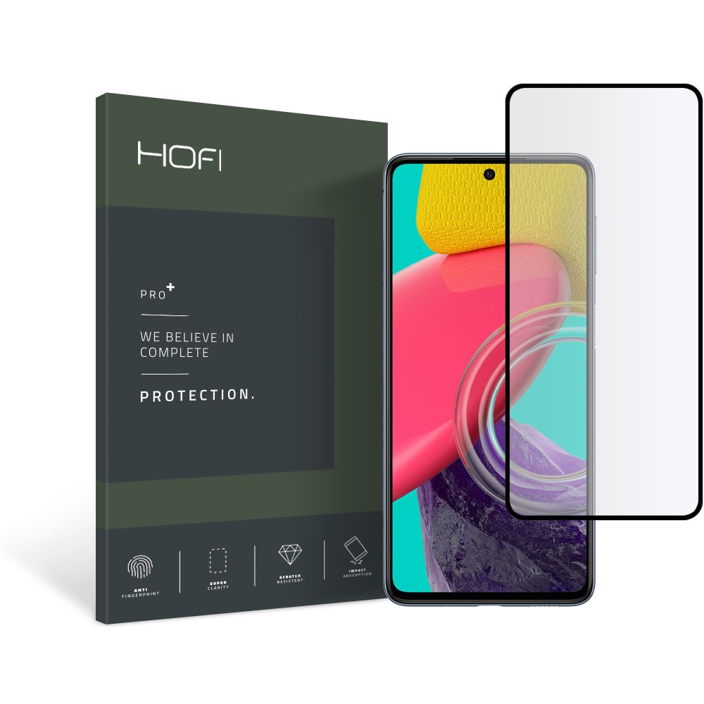 Szko hartowane Hofi Glass Pro+ czarne SAMSUNG Galaxy M53 5G