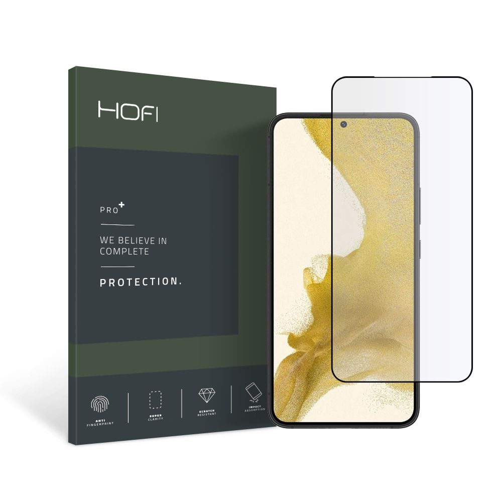 Szko hartowane Hofi Glass Pro+ czarne SAMSUNG Galaxy S22