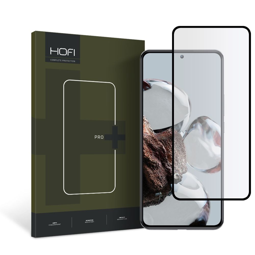 Szko hartowane Hofi Glass Pro+ czarne Xiaomi 12T