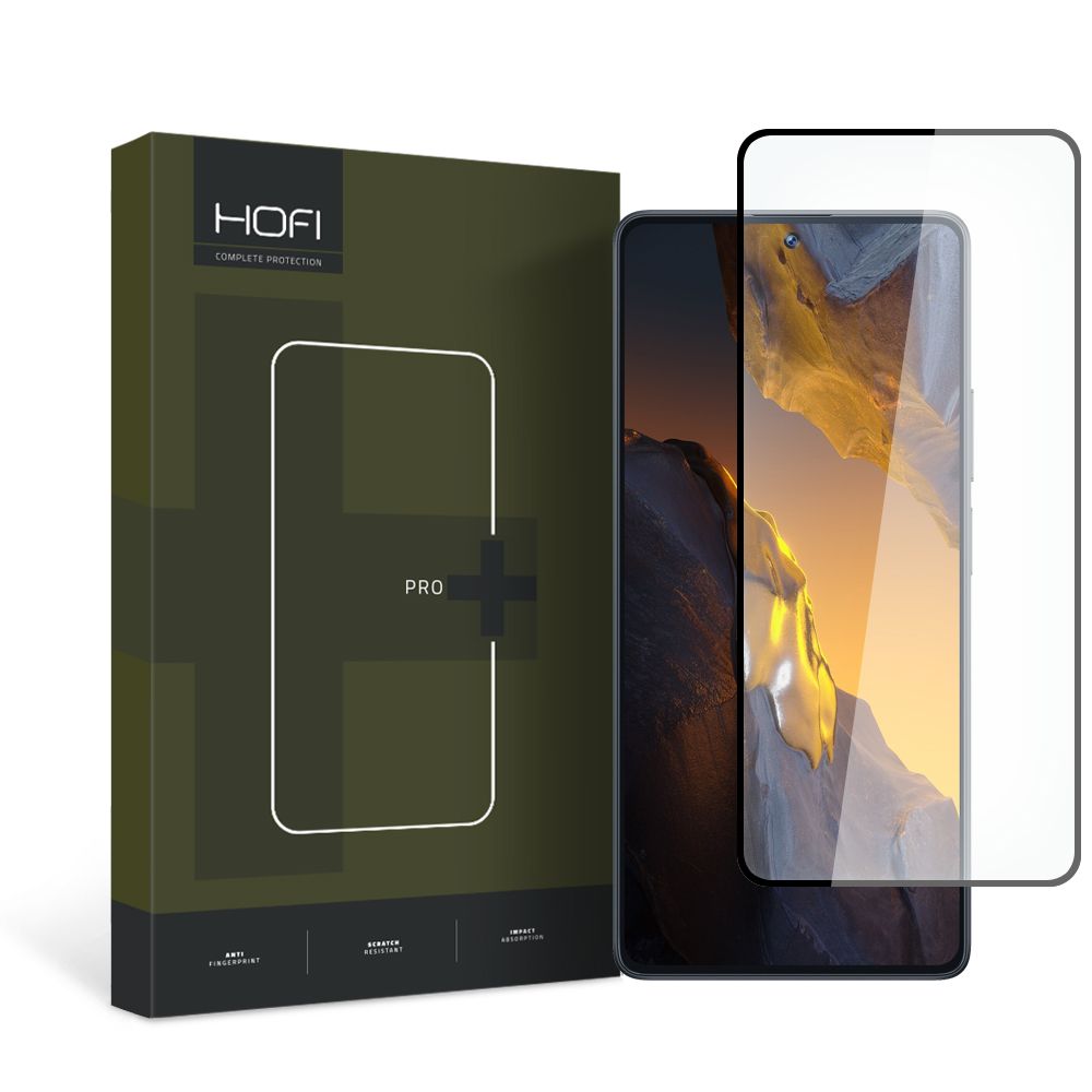 Szko hartowane Hofi Glass Pro+ czarne Xiaomi Poco F5