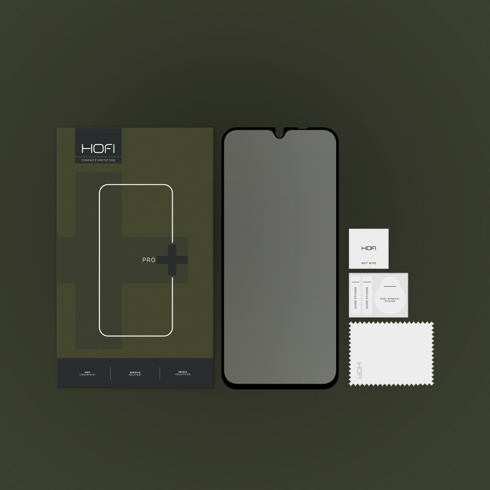 Szko hartowane Hofi Glass Pro+ czarne Xiaomi POCO M5 / 2