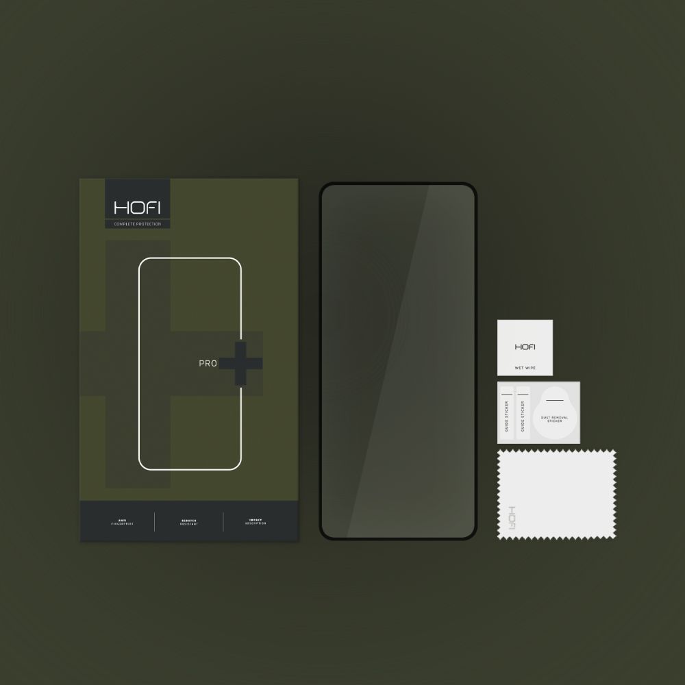 Szko hartowane Hofi Glass Pro+ czarne Xiaomi Poco X5 Pro 5G / 2