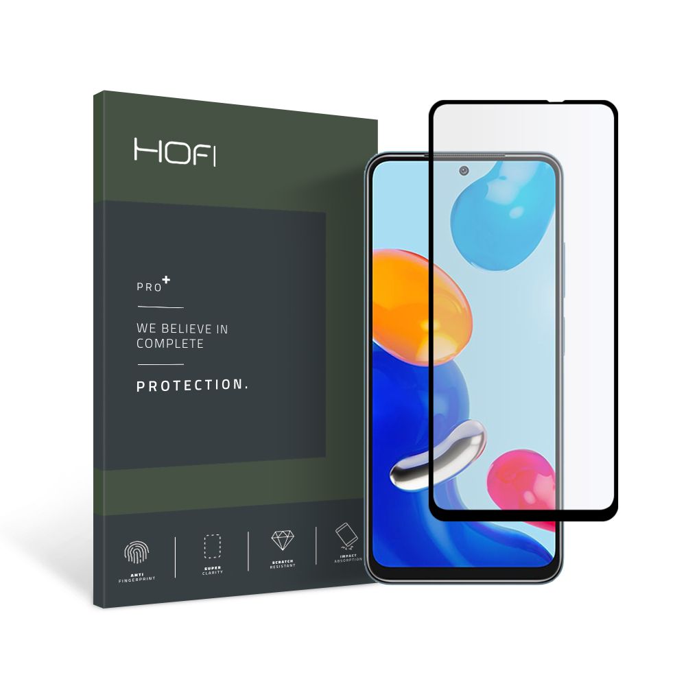 Szko hartowane Hofi Glass Pro+ czarne Xiaomi Redmi Note 11S