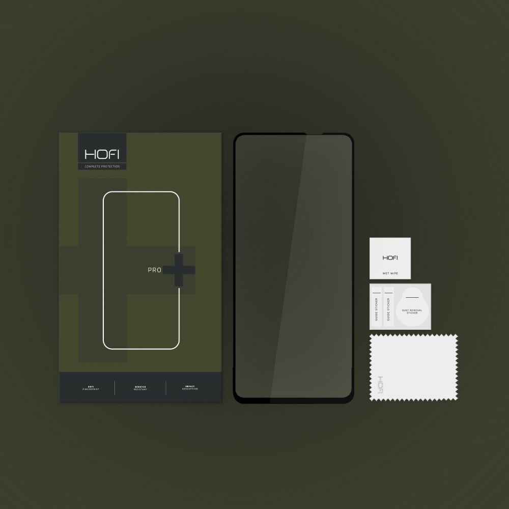 Szko hartowane Hofi Glass Pro+ czarne Xiaomi Redmi Note 12S / 2