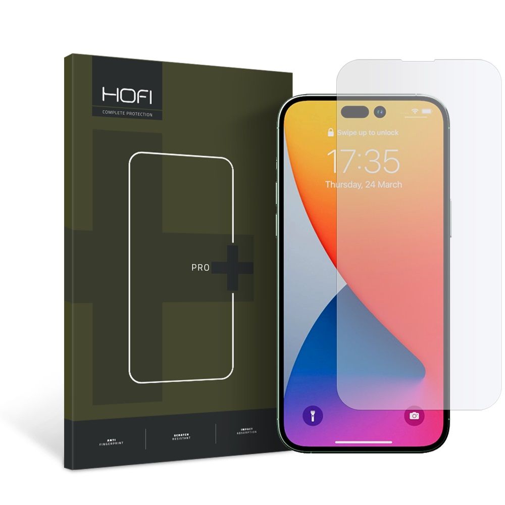 Szko hartowane Hofi Glass Pro+ przeroczyste APPLE iPhone 14 Pro