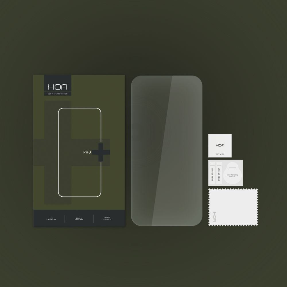 Szko hartowane Hofi Glass Pro+ przeroczyste APPLE iPhone 15 / 4