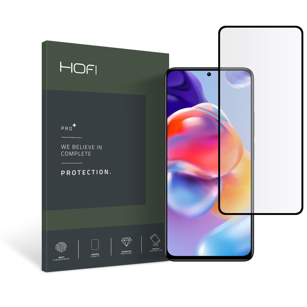 Szko hartowane Hofi Glass Pro+ Xiaomi czarne Xiaomi Redmi Note 11 Pro+ 5G