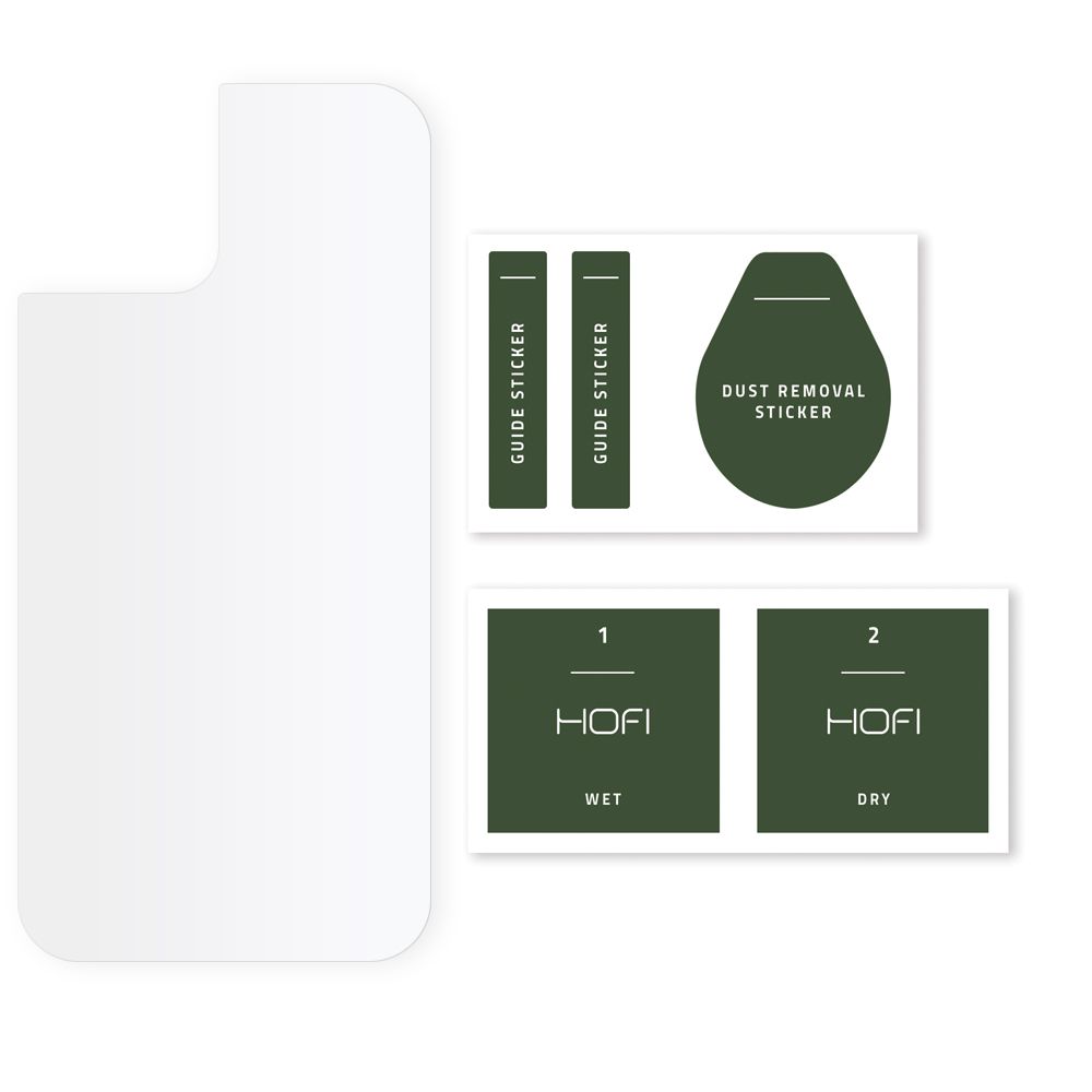 Szko hartowane Hofi Glass Pro+ czarne APPLE iPhone 12 / 2