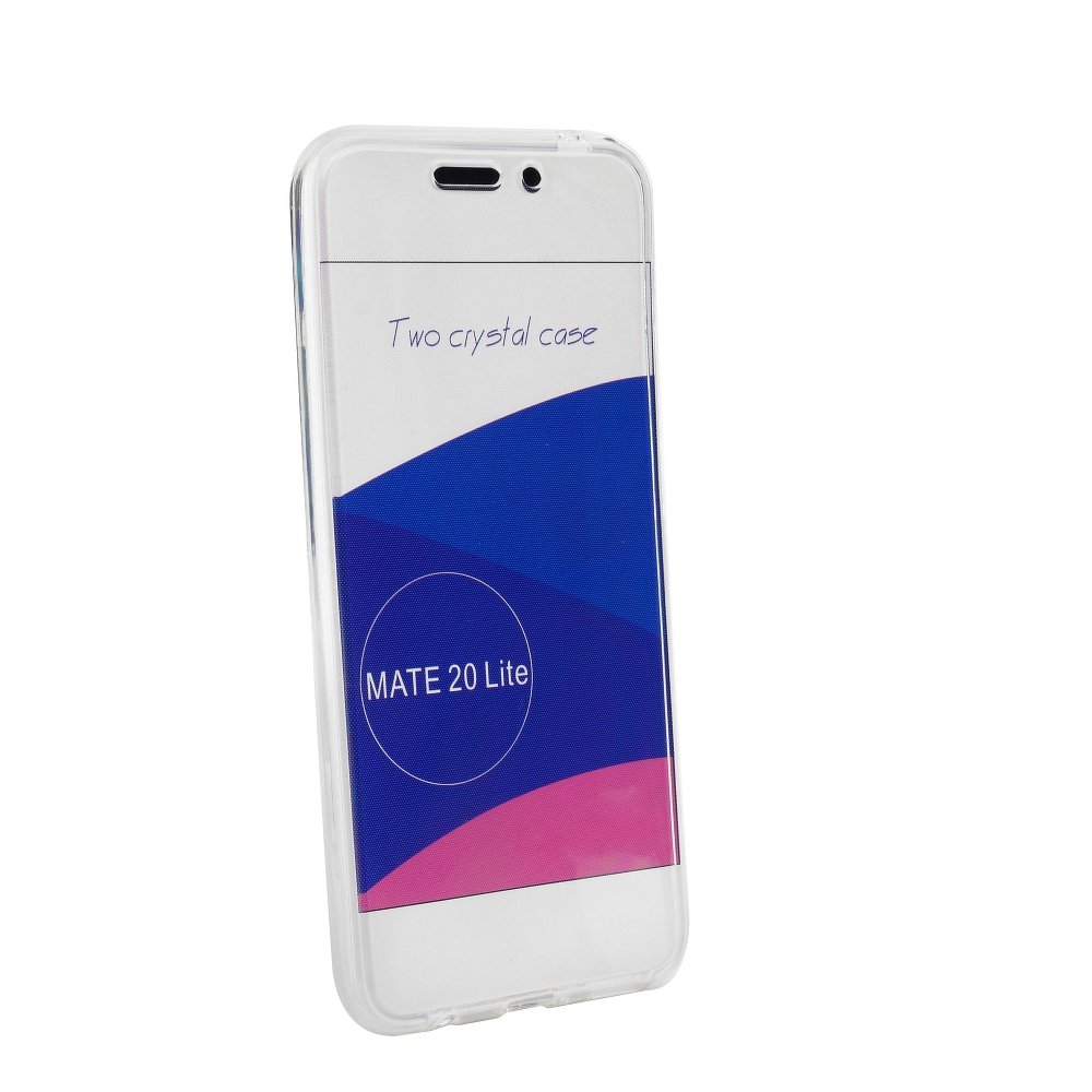 Pokrowiec etui silikonowe Ultra Slim Przd Ty przeroczyste HUAWEI P40 Lite E