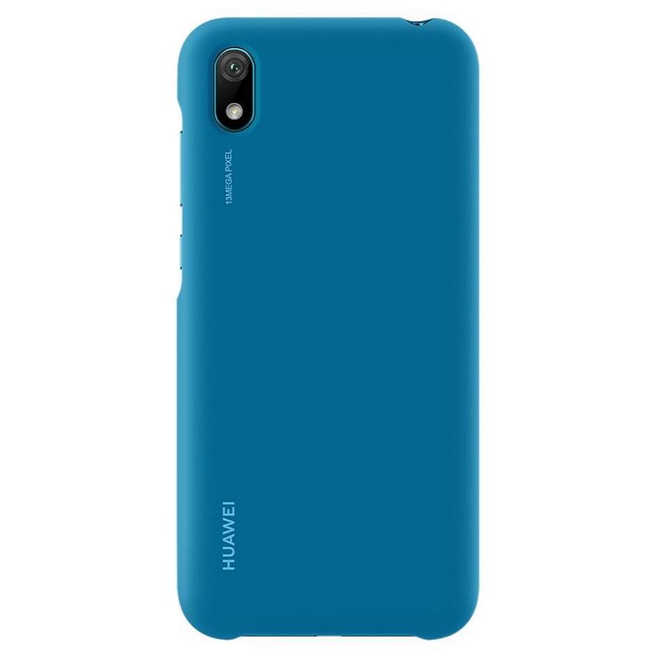 Pokrowiec etui oryginalne Huawei Back Case niebieskie HUAWEI Y5 2019