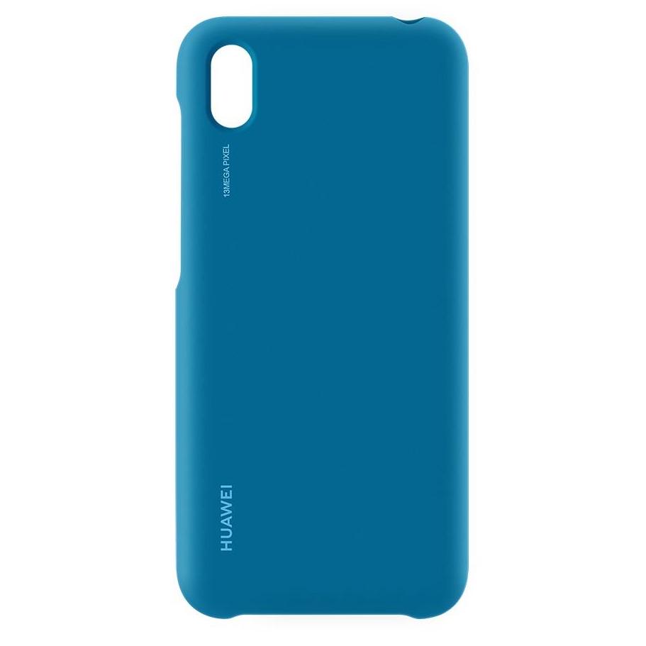 Pokrowiec etui oryginalne Huawei Back Case niebieskie HUAWEI Y5 2019 / 2