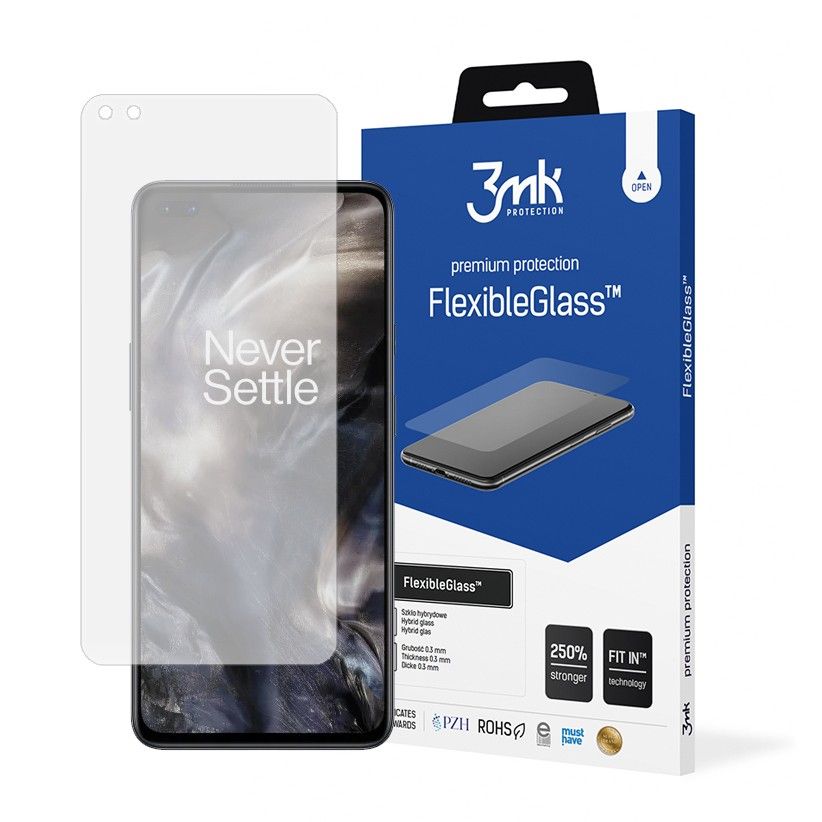 Szko hartowane Hybrydowe 3mk Flexible Glass  OnePlus Nord