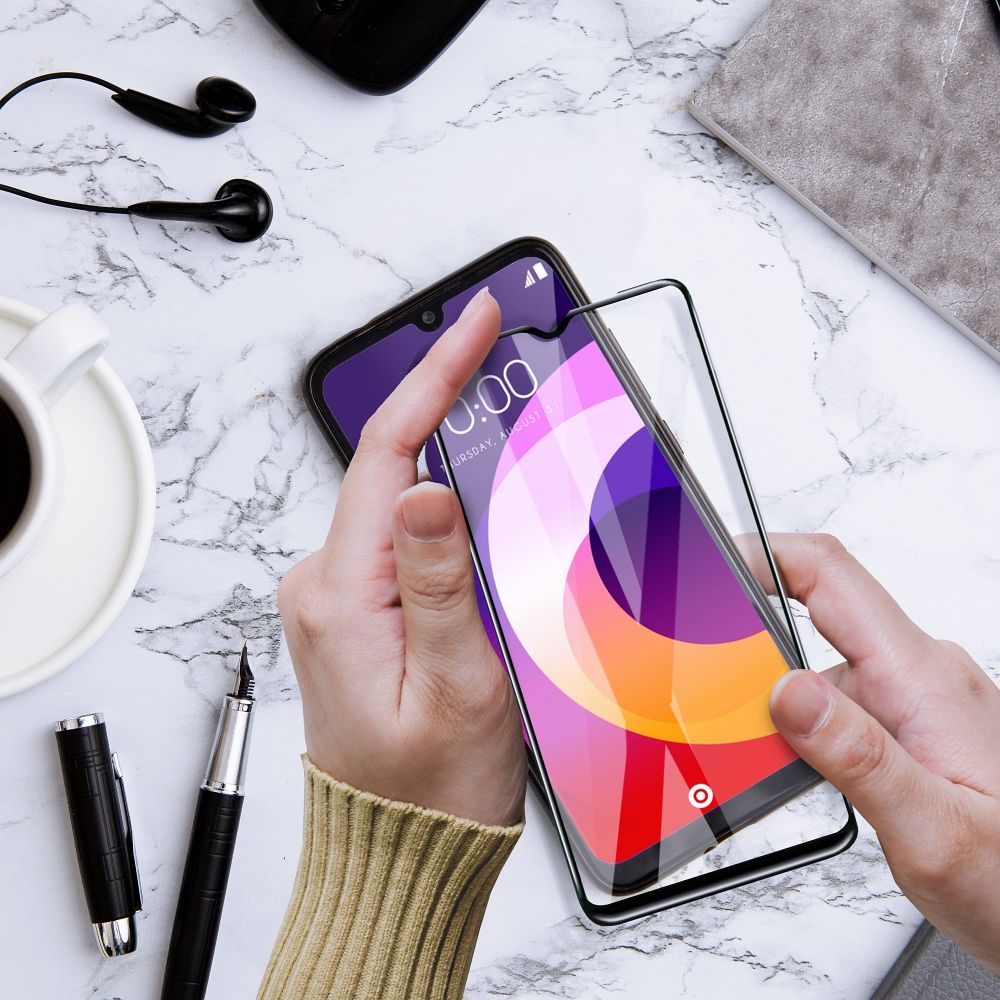 Szkło hartowane hybrydowe Ceramic czarne APPLE iPhone 16 Pro Max / 4