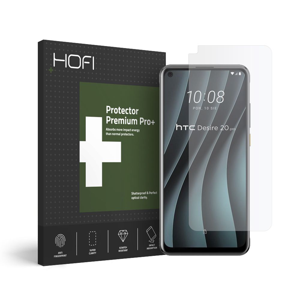 Szko hartowane hybrydowe Hofi Glass  HTC Desire 20 Pro
