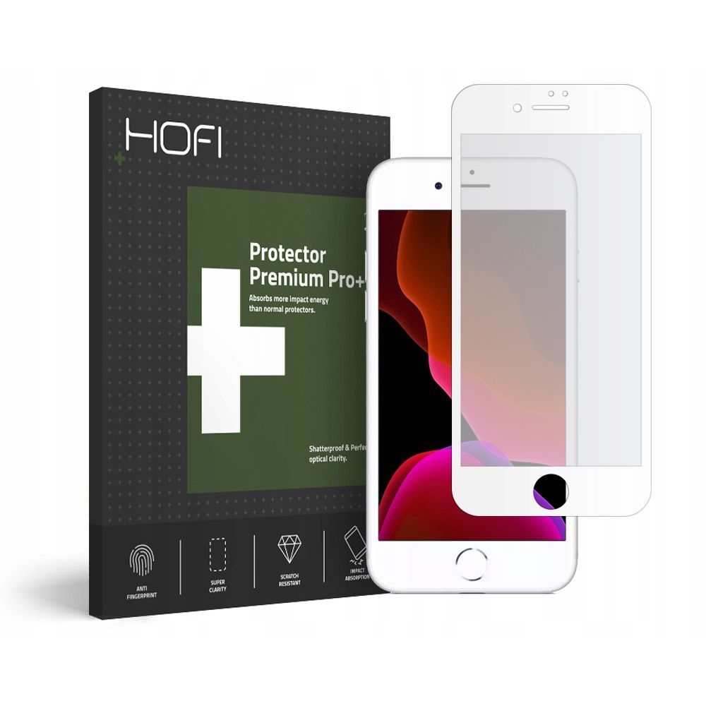 Szko hartowane hybrydowe UltraFlex Hofi Glass biae APPLE iPhone 7