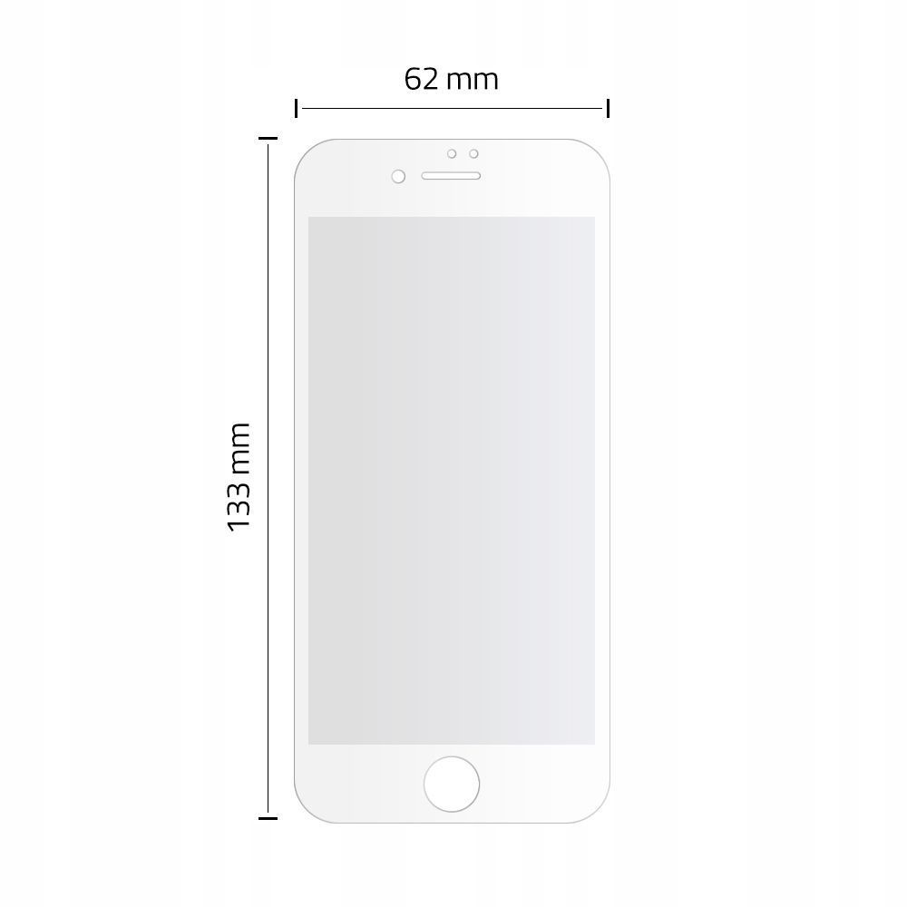 Szko hartowane hybrydowe UltraFlex Hofi Glass biae APPLE iPhone 7 / 6