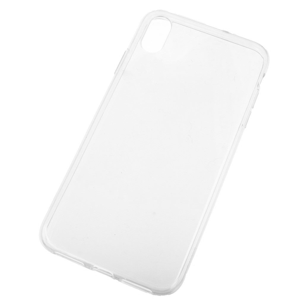 Pokrowiec silikonowe etui Back Case przeroczyste APPLE iPhone X Plus