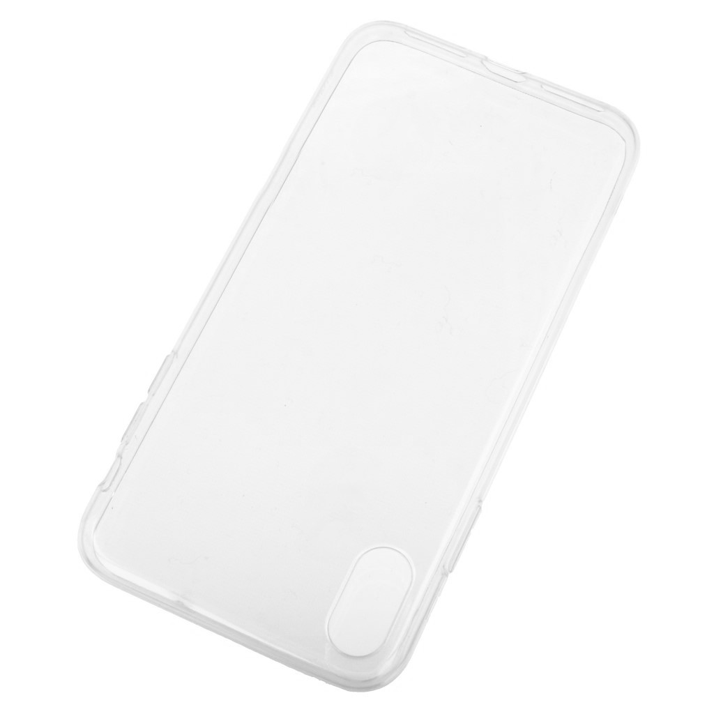 Pokrowiec silikonowe etui Back Case przeroczyste APPLE iPhone X Plus / 2