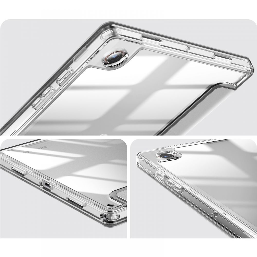 Pokrowiec Infiland Rugged Crystal srebrne SAMSUNG Galaxy Tab A8 10.5 2021 / 3