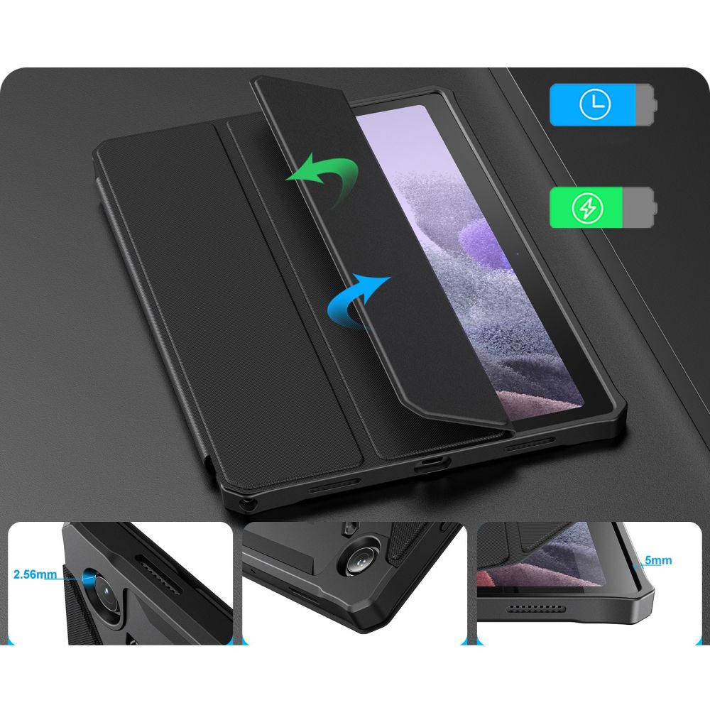 Pokrowiec Infiland Rugged Folio czarne SAMSUNG Galaxy Tab A8 10.5 2021 / 4