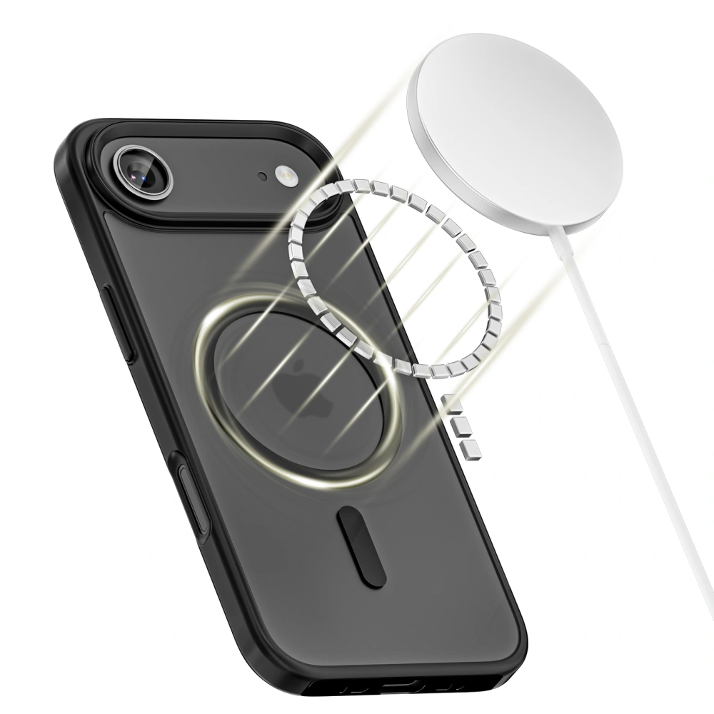 Pokrowiec etui Tech-Protect Magmat Magsafe matte black APPLE iPhone Air / 2