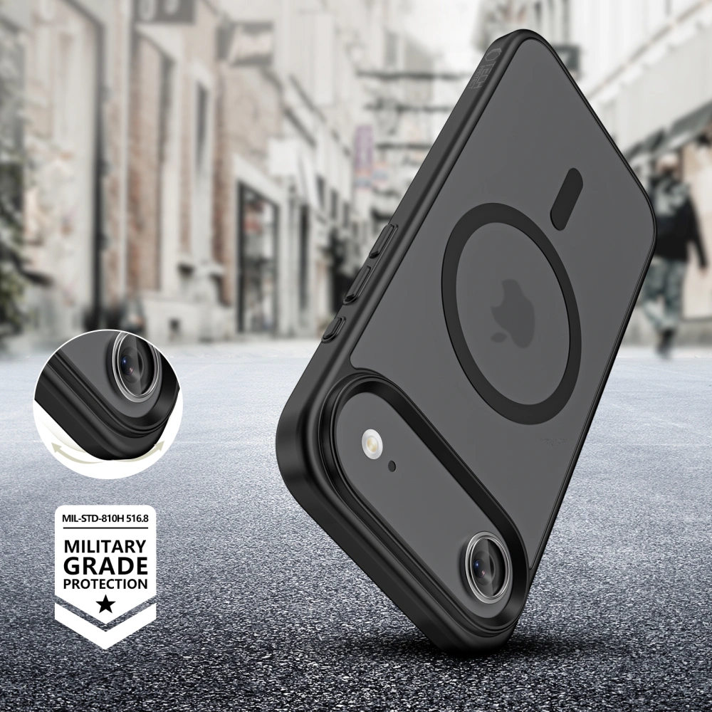 Pokrowiec etui Tech-Protect Magmat Magsafe matte black APPLE iPhone Air / 5